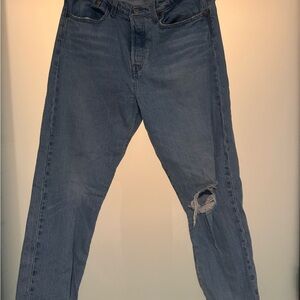 Levi’s Blue Distressed Jeans - Classic Fit